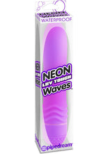 Load image into Gallery viewer, Neon Luv Touch Waves Vibe Waterproof  5.5 Inch Purple
