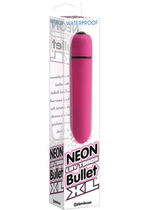 Neon Luv Touch Bullet XL Waterproof 3.25 Inch Pink