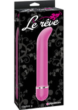 Load image into Gallery viewer, Le Reve Slimline G Massager Waterproof 8.5 Inch Pink