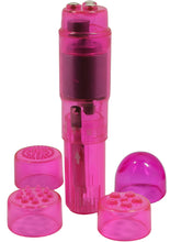 Load image into Gallery viewer, Mini Mite Vibrator Waterproof 3.75 Inch Pink