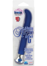 Load image into Gallery viewer, 10 Function Risque G Vibrator Waterproof 5.5 Inch Blue