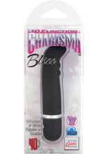 Load image into Gallery viewer, 10 Function Charisma Bliss Vibrator Waterproof Black 3.25 Inch