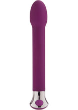 Load image into Gallery viewer, 10 Function Risque Tulip Vibrator Waterproof 5.75 Inch Purple
