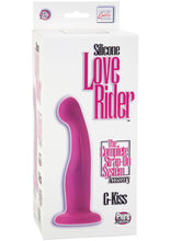 Load image into Gallery viewer, Silicone Love Rider G Kiss Dong Pink 6 Inches