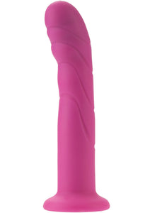 Silicone Love Rider Rippler Probe Pink 7 Inches