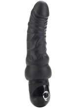 Load image into Gallery viewer, Power Stud Curvy Vibrator Waterproof Black 6.75 Inch