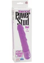 Load image into Gallery viewer, Power Stud Rod Vibrator Waterproof Purple 7 Inch