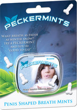 Load image into Gallery viewer, Peckerments Penis Shaped Breath Mints