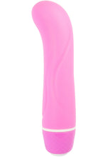 Load image into Gallery viewer, Pink Poppers Mini G Spot Silicone Vibrator Waterproof 5 Inch Pink