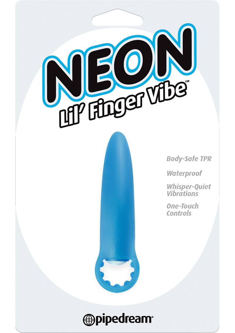 Neon Lil Finger Vibe Waterproof Blue