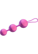 Load image into Gallery viewer, Key Stella III Graduated Kegel Ball Set Silicone Pink