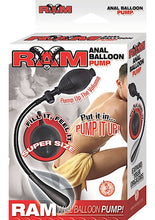 Load image into Gallery viewer, Ram Anal Balloon Pump Black