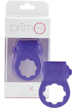 Load image into Gallery viewer, Primo Tux Silicone Vibe Ring Waterproof Purple 6 Piece Display