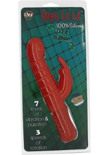 Load image into Gallery viewer, Ohhh La La Dual Bullet Silicone Vibrator Waterproof Red