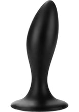 Load image into Gallery viewer, Dr Joel Kaplan Silicone Prostate Probe Anal Plug Black 4 Inch