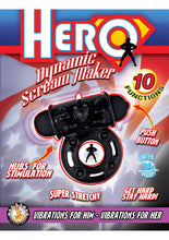 Load image into Gallery viewer, Hero Dynamic Scream Maker Cockring Waterproof Black