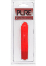 Load image into Gallery viewer, Pure Touch Multi-Speed Silicone Vibe Waterproof Coral