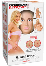 Load image into Gallery viewer, Pipedream Extreme Dollz Hanna Harper Life Size Blow Up Love Doll Flesh