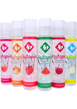 Load image into Gallery viewer, Frutopia Natural Flavor Water Based Personal Lubricant Assorted 1 Ounce 12 Each Per Display