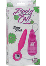 Load image into Gallery viewer, Booty Call Booty Glider Silicone Wired Remote Control Anal Probe Pink 3.75 Inch