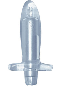 Orgasmix Gels Buttplug Waterproof Silver 4.5 Inch