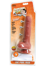 Load image into Gallery viewer, Average Joe Alejandro The Pool Man Wired Remote Control Dildo Brown 5.75 Inch