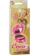 Load image into Gallery viewer, Coco Licious Hide and Play Compact Massager Waterproof Pink 3.25 Inch