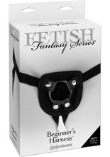 Load image into Gallery viewer, Fetish Fantasy Series Beginners Harness Adjustable Black