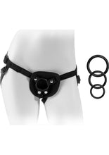 Load image into Gallery viewer, Fetish Fantasy Series Beginners Harness Adjustable Black