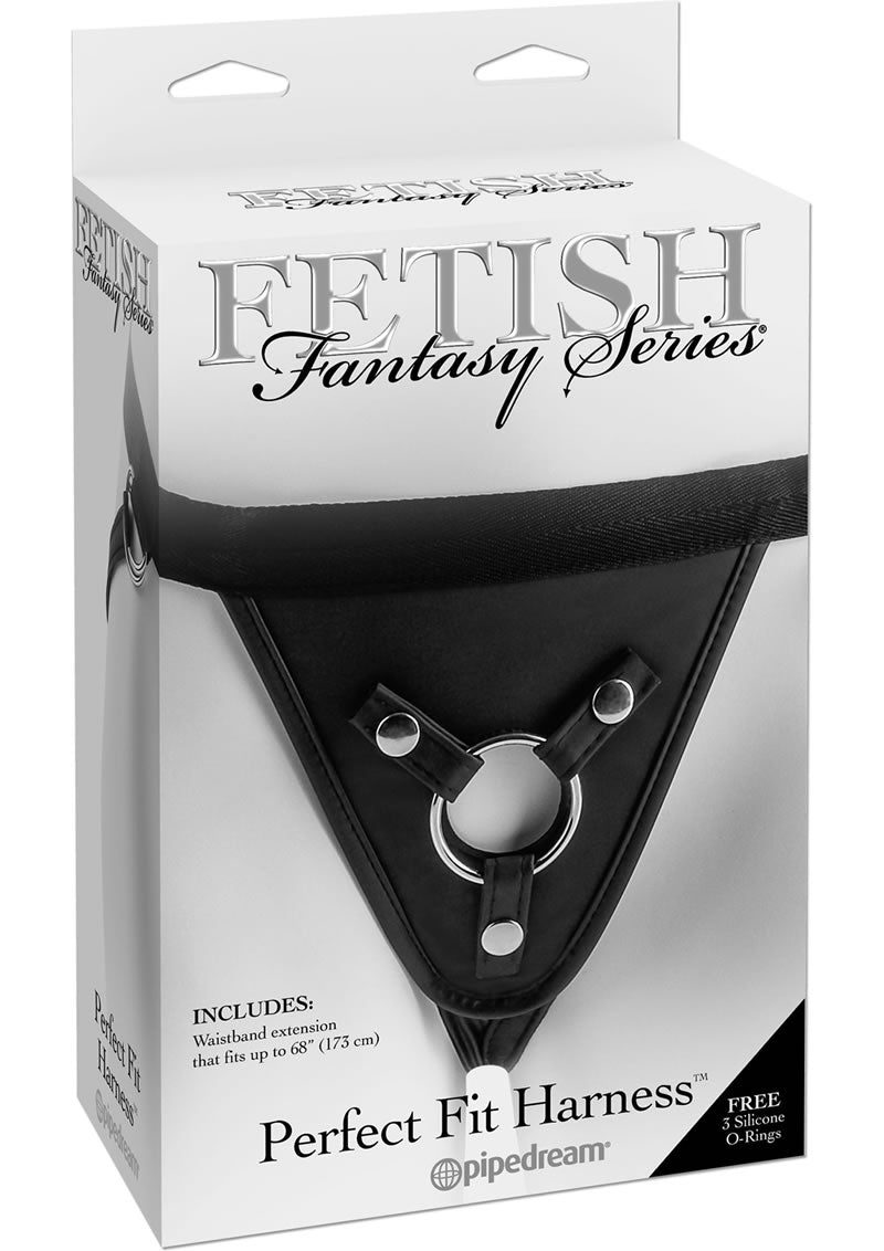 Fetish Fantasy Perfect Fit Harness Adjustable Black