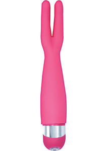 Naughty Climaxer Dual Vibe Waterproof Pink 7.75 Inch