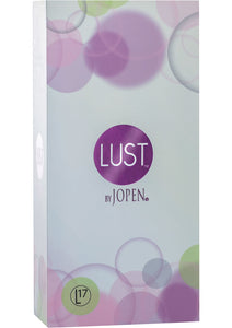 Lust L17 Silicone Dual Vibrator Waterproof Purple 7.5 Inch