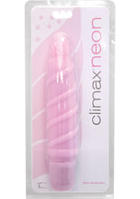 Load image into Gallery viewer, Climax Neon Vibrator Waterproof Pink Perfection 6.75 Inch