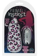 Load image into Gallery viewer, Primal Instinct Wired Remote Control Bullet Leopard Print Pink