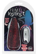 Load image into Gallery viewer, Primal Instinct Wired Remote Control Bullet Snake Print Red