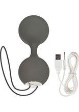 Load image into Gallery viewer, Embrace Love Balls Silicone Dual Motor Kegel Exerciser Waterproof Grey