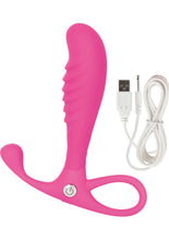 Load image into Gallery viewer, Embrace Tapered Silicone Anal Probe Waterproof Pink 4 Inch