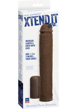 Load image into Gallery viewer, Xtend It Kit Realistic Penis Extender Black 9 Inch