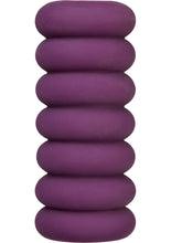 Load image into Gallery viewer, Mood Thrill Triple Texture Masturbator Purple