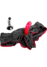 Load image into Gallery viewer, Adam and Eve Scarlet Couture Bondage Strap On Starter Set Panty With Dildo