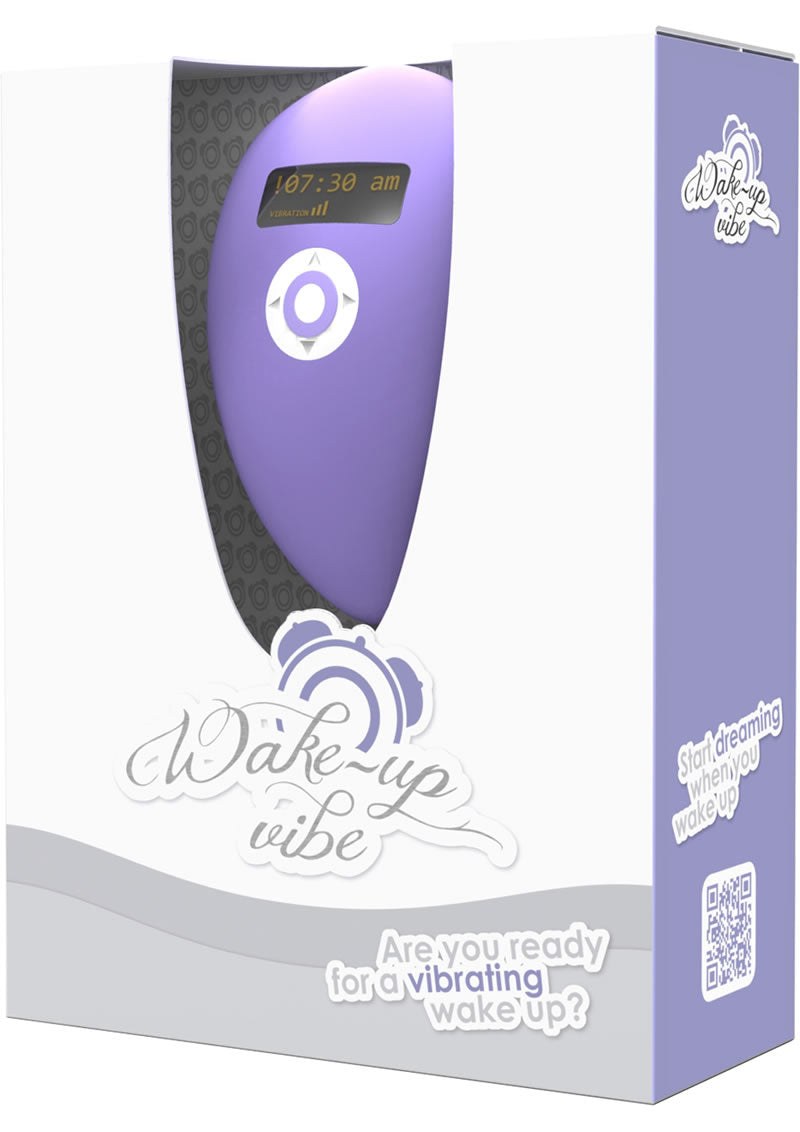 Wake Up Vibe Alarm Clock Silicone Vibrator Pink