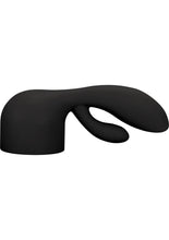 Load image into Gallery viewer, Bodywand Rabbit Wand Silicone Attachment Black