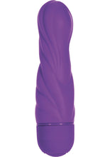 Load image into Gallery viewer, Silicone Gyration Sensations 10 Function Satisfier Vibrator Waterproof Purple 5.25 Inch