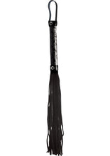 Load image into Gallery viewer, Sinful Whip Flogger Black