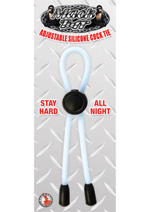 Mack Tuff Adjustable Silicone Cock Tie Clear