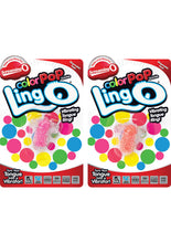 Load image into Gallery viewer, Screaming O Lingo Silicone Vibrating Tongue Ring Waterproof Assorted Colors 12 Each Per Case