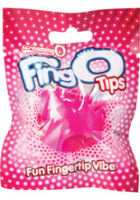 Load image into Gallery viewer, Screaming O Fing O Tips Silicone Finger Massagers Pink
