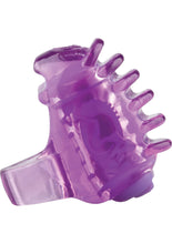 Load image into Gallery viewer, Screaming O Fing O Tips Silicone Finger Massagers Purple