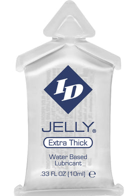 ID Jelly Lubes Waterbased Lubricant 10 Milliliter Pillows 144 Each Per Bowl