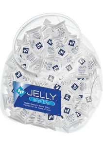 ID Jelly Lubes Waterbased Lubricant 10 Milliliter Pillows 144 Each Per Bowl